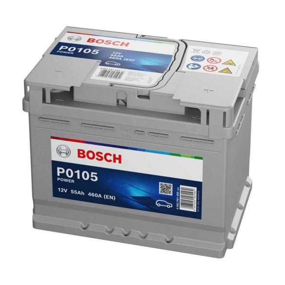 BOSCH POWER LINE  12 V 55 Ah  460 A jobb +