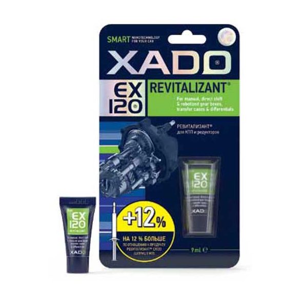 XADO Ex120 váltóhoz és differenciálműhöz 9 ml