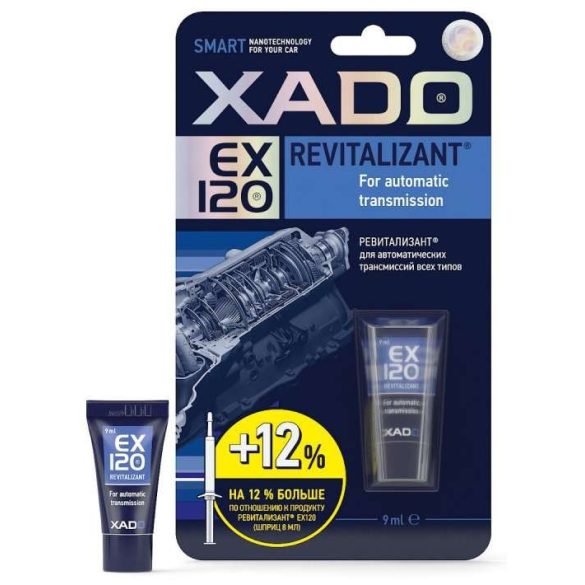 XADO EX120 revitalizáló automata sebességváltóhoz 9 ml