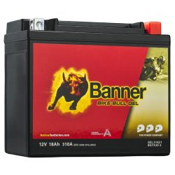 BANNER BIKE BULL GEL 12 V 18 Ah 310 A  jobb + (YTX20L-BS)