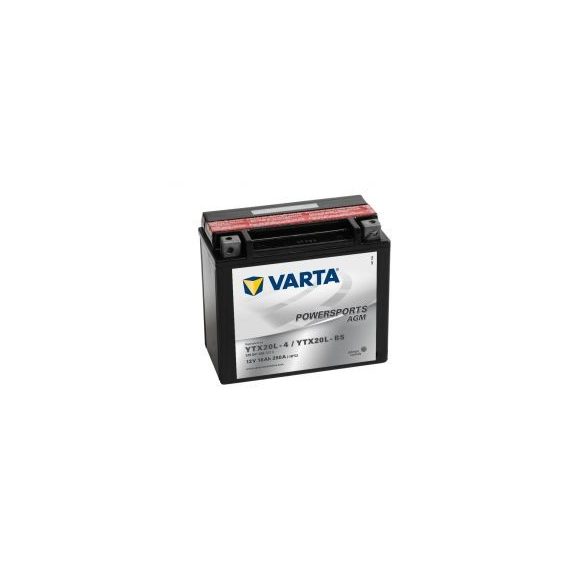 Varta Powersports YTX20L-BS 12 V 18 Ah 250 A jobb +