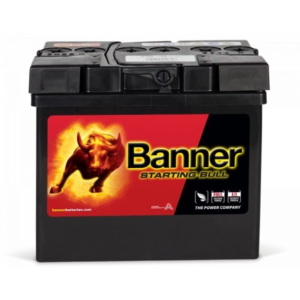 Banner Starting Bull 53030 12 V 30 Ah 300 A jobb + akkumulátor