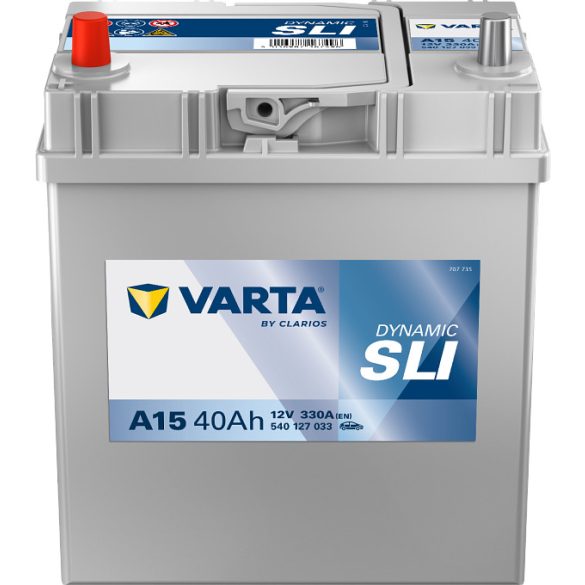 Varta Blue Dynamic 12 V 40 Ah 330 A bal + vékony sarus