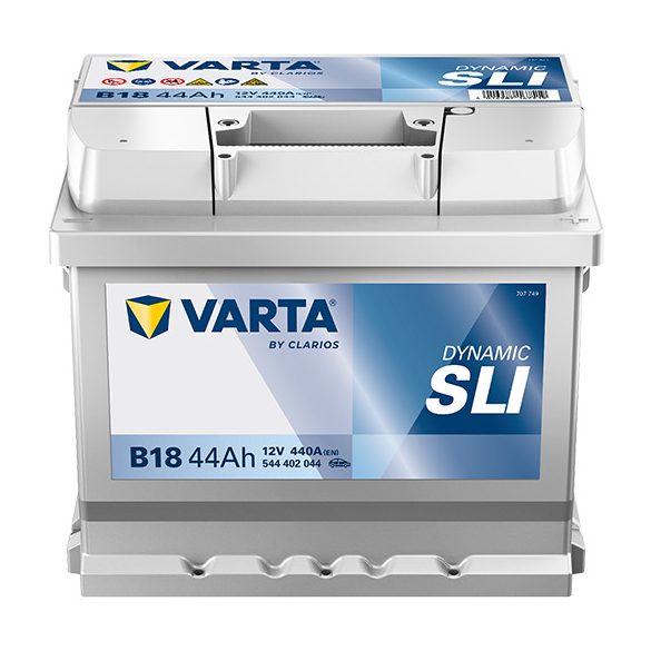 Varta Dynamic SLI B18 12 V 44 Ah 440 A jobb+