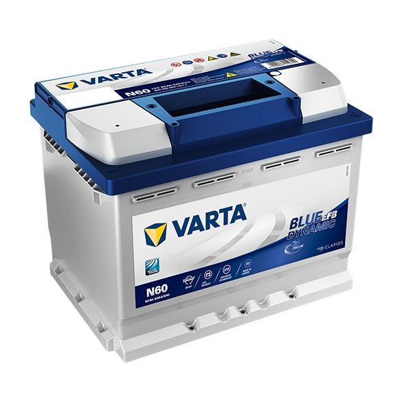 Varta Dynamic EFB 12V 60Ah 640A jobb+