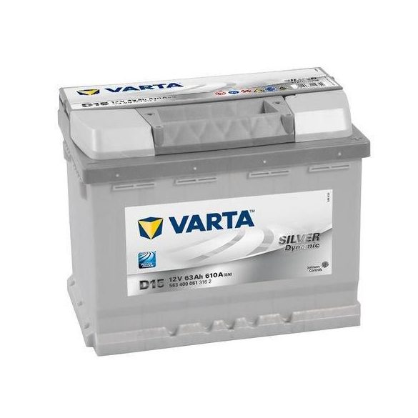 Varta Silver Dynamic 12 V 63 Ah 610 A jobb+ akkumulátor