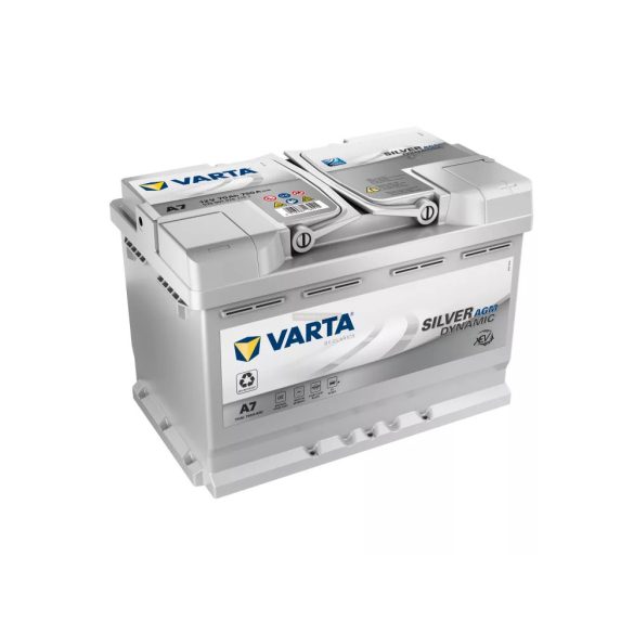 Varta Silver Dynamic AGM 12 V 70 Ah 760 A jobb +