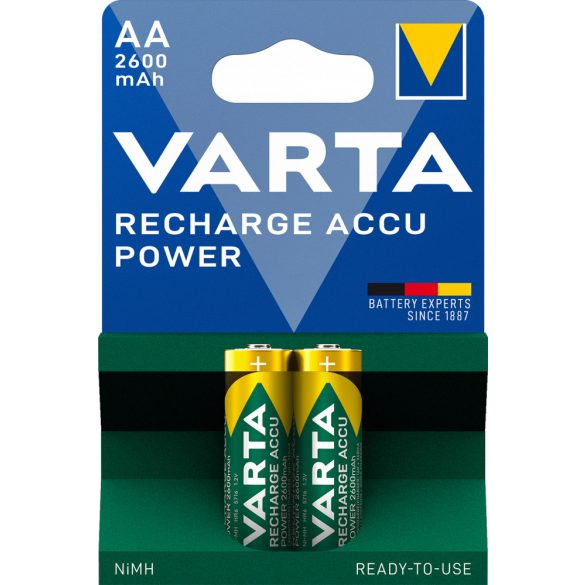 Elem akkumulátor AA 2600mAh 2db Ready 2 Use