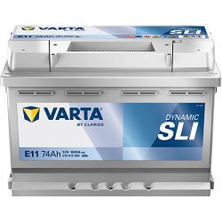 Varta Dynamic SLI  E11 12 V 74 Ah 680 A jobb+
