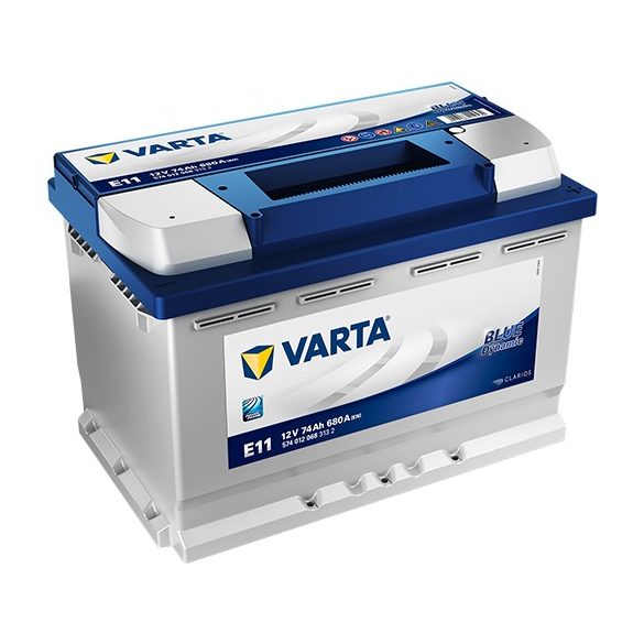 Varta Blue Dynamic E11 12 V 74 Ah 680 A jobb+