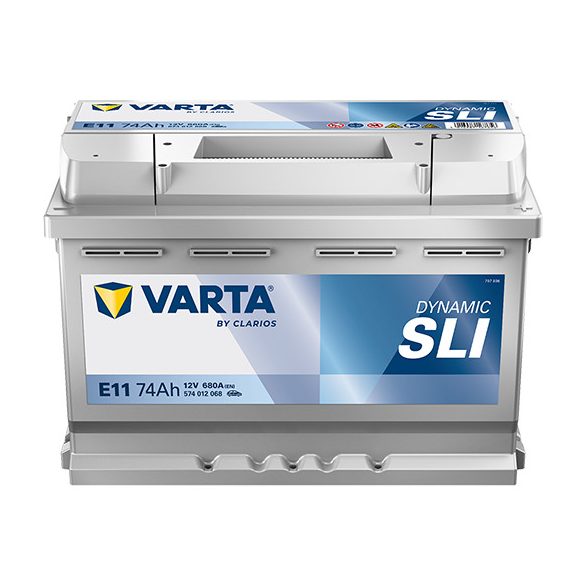 Varta Dynamic SLI  E11 12 V 74 Ah 680 A jobb+