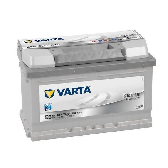 Varta Silver Dynamic 12 V 74 Ah 750 A jobb + akkumulátor