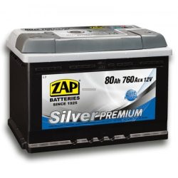 ZAP Premium 12 V 80 Ah 760A jobb+