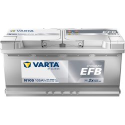 Varta Dynamic EFB N105 12 V 105 Ah 950 A jobb +