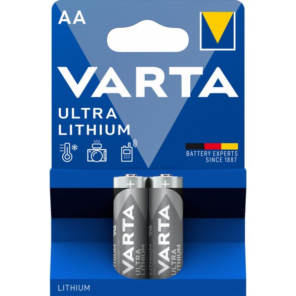 Elem AA 2db Ultra lithium ceruza