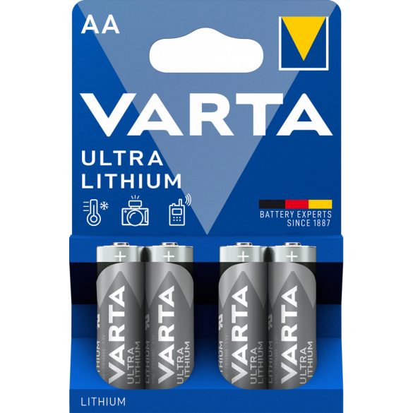 Elem AA 4db Ultra lithium ceruza