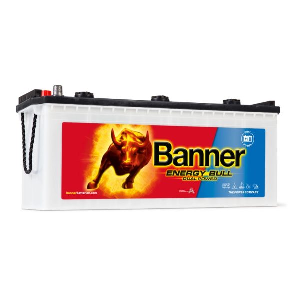 Banner Energy Bull munka akkumulátor 12 V 130 Ah Bal+