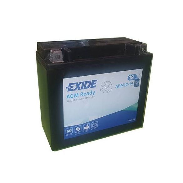 Exide Ready AGM 12-19 12 V 18 Ah 270 A jobb+ (YTX20L-BS)