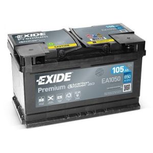 EXIDE Premium EA1050 12 V 105 Ah 850 A jobb +