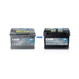 Exide Premium EA530 12 V 53 Ah 540 A jobb+ 