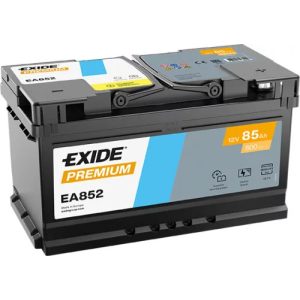 EXIDE PREMIUM EA852 12 V 85 Ah 800 A jobb +