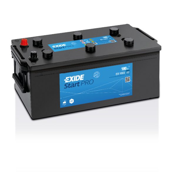 EXIDE Heavy 12 V 180 Ah 1000 A bal +