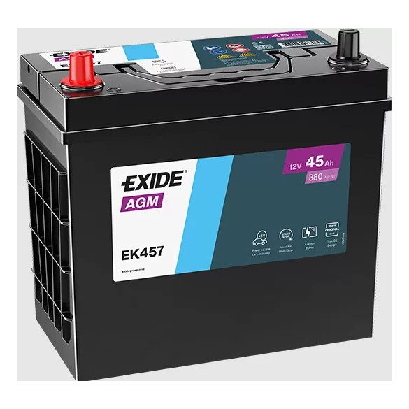 EXIDE AGM 12 V 45 Ah 380 A bal + (TOYOTA PRIUS,TOYOTA RAV4)