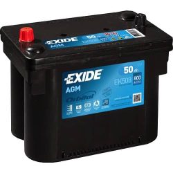 EXIDE AGM ORBITAL 12 V 50 Ah 800 A bal +