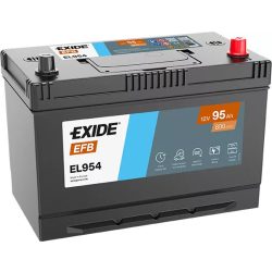 Exide EFB 12 V 95 Ah 800 A jobb + (MAZDA START-STOP)