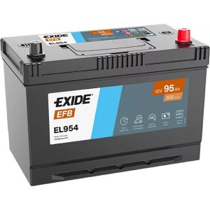Exide EFB 12 V 95 Ah 800 A jobb + (MAZDA START-STOP)