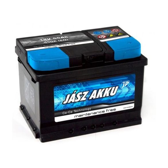 JÁSZ AKKU 12 V 60 Ah 500 A jobb +