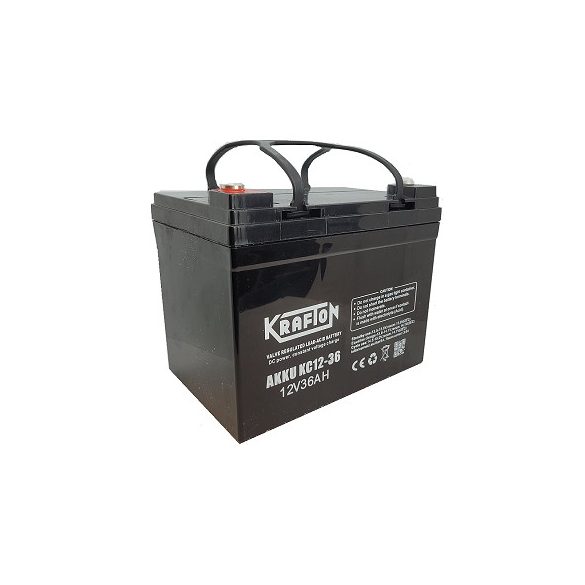 KRAFTON 12 V 36 AH KEREKESSZÉK AKKUMULÁTOR