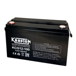 KRAFTON KCG12-100  12 V 100 Ah bal +