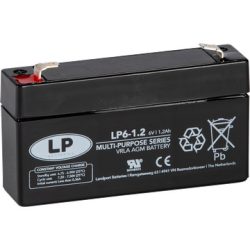 LP 6 V 1,2 Ah akkumulátor
