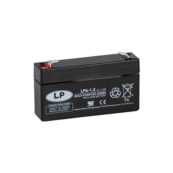 LP 6 V 1,2 Ah akkumulátor