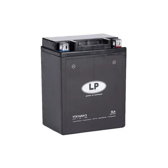 Landport LTX14AH-3 12 V 14 Ah jobb+ (YB14L-A2, YB14L-B2)