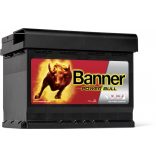 Banner Power Bull P6219 12 V 62 Ah 550 A jobb +