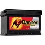 Banner Power Bull P7412 12 V 74 Ah 680 A jobb + 