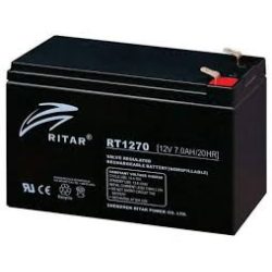 RITAR - 12V 7,0Ah - zárt savas akkumulátor - riasztókhoz