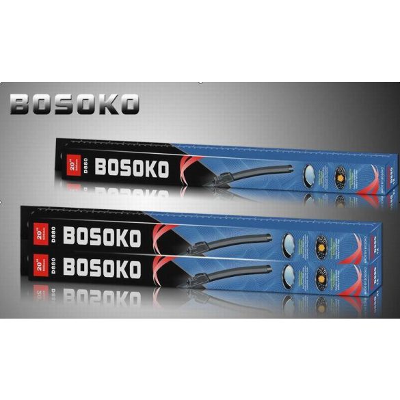 Bosoko S980 Multi, FLAT ablaktörlő lapát, 26" (650mm)