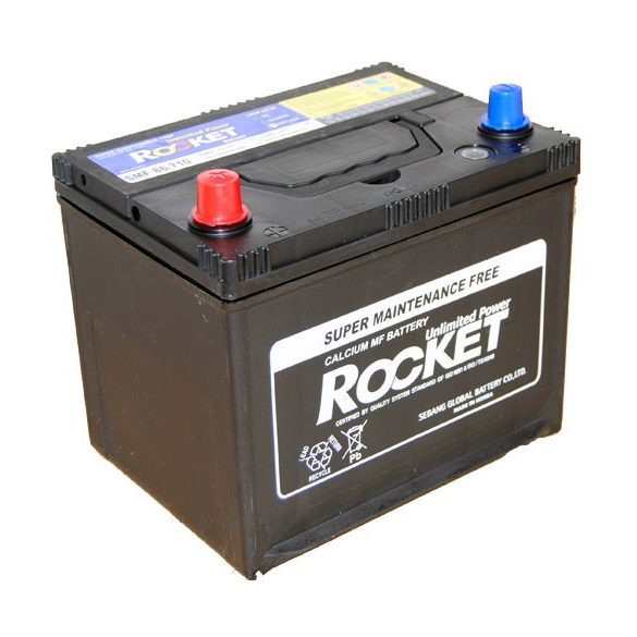 Rocket 12V 66Ah 710A bal + Lacetti,Kalos akkumulátor