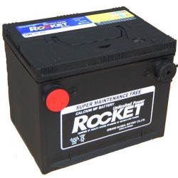 Rocket 12V 66 Ah 710A Akkumulátor Bal+ oldalcsatlakozó