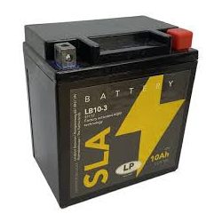   Landport SLA YB10-3 12V 10Ah 160 A jobb+ (YB10L-B2,  YB10L-B,YB10L-A2)