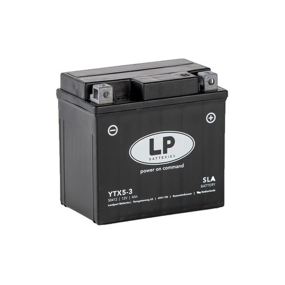 Landport YTX5-3 12V 4Ah jobb+ (YTX5L-BS)
