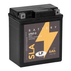 Landport YTX7-3 (YTX7L-BS) 12 V 6 Ah 100 A jobb +