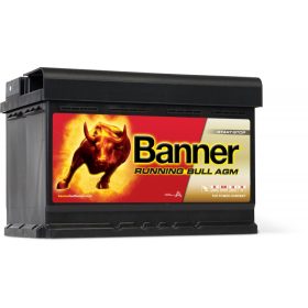 BANNER RUNNING BULL