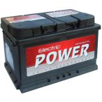 Electric Power 12 V 72 Ah  680A jobb +