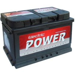 Electric Power 12 V 72 Ah  680A jobb +