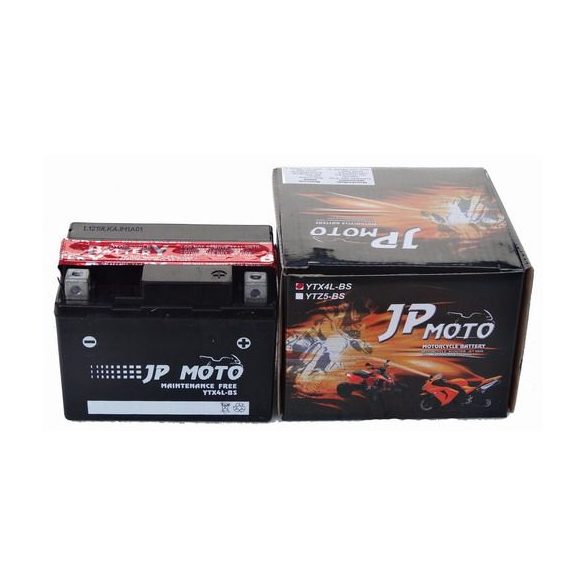 JP Moto YTX4L-BS 12 V 3 Ah jobb+