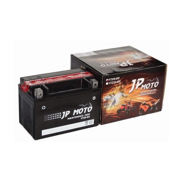 JP Moto YTX9-BS 12V 8Ah bal+